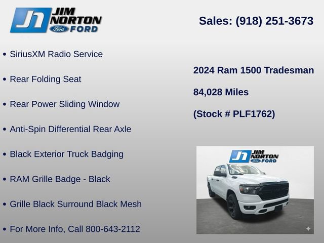 Used 2024 RAM 1500 Tradesman w/ Night Edition AWD/4WD image 16