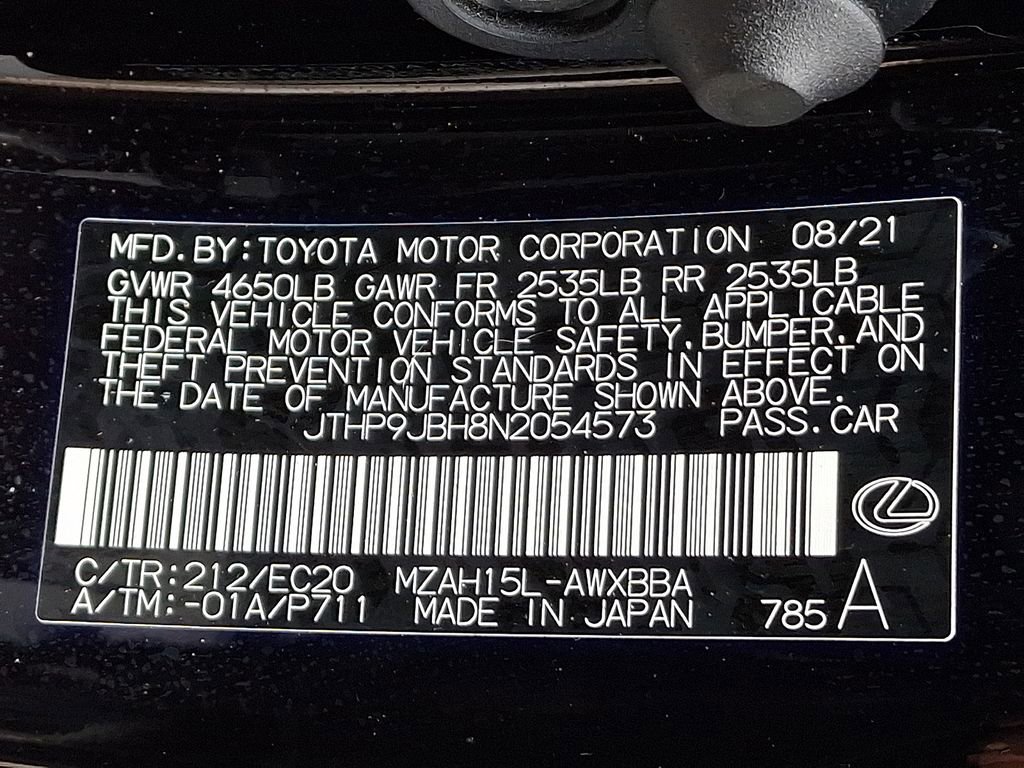 Used 2022 Lexus UX 250h w/ Premium Package image 32