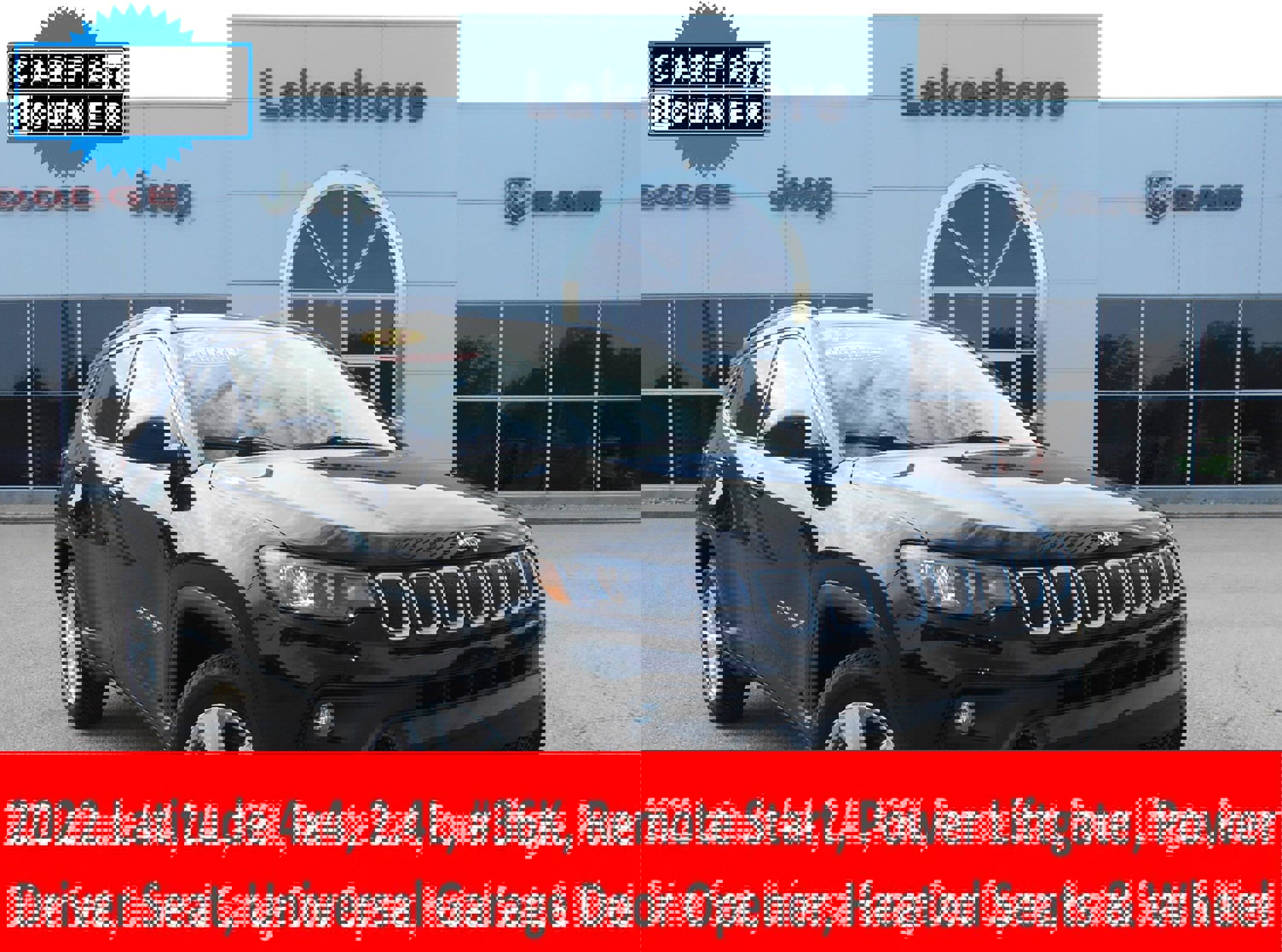 Certified 2022 Jeep Compass Latitude w/ Convenience Group