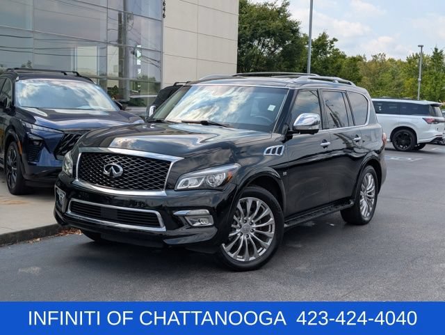 Used 2015 INFINITI QX80 4WD w/ Deluxe Technology Package