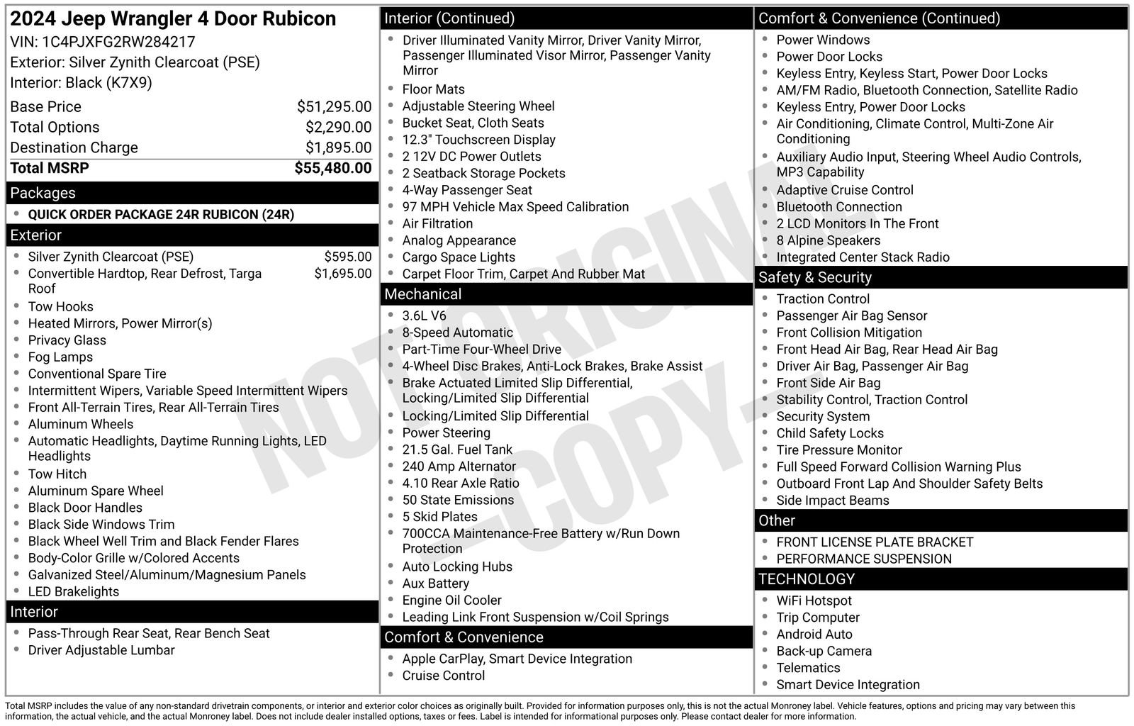 Used 2024 Jeep Wrangler Unlimited Rubicon image 35