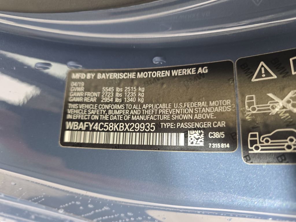 Used 2019 BMW M850i xDrive M850i xDrive image 33