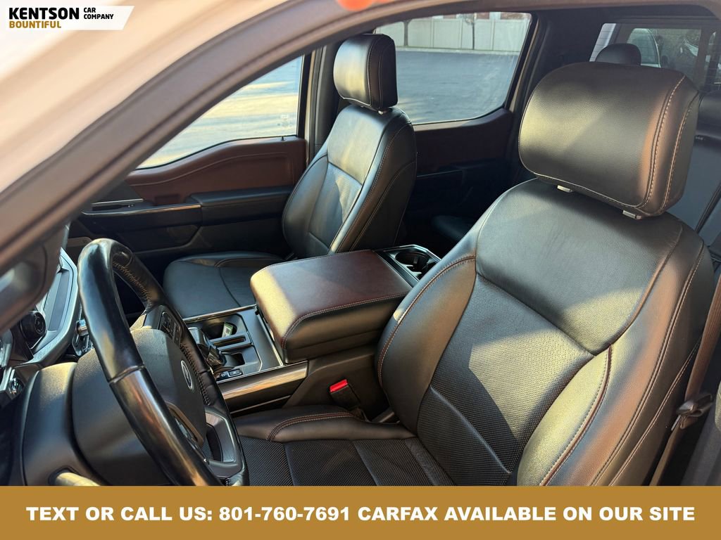 Used 2021 Ford F150 Lariat w/ Equipment Group 502A High image 30