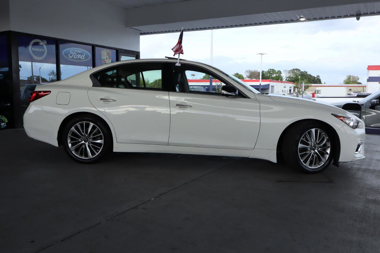Used 2021 INFINITI Q50 Luxe w/ Cargo Package image 6