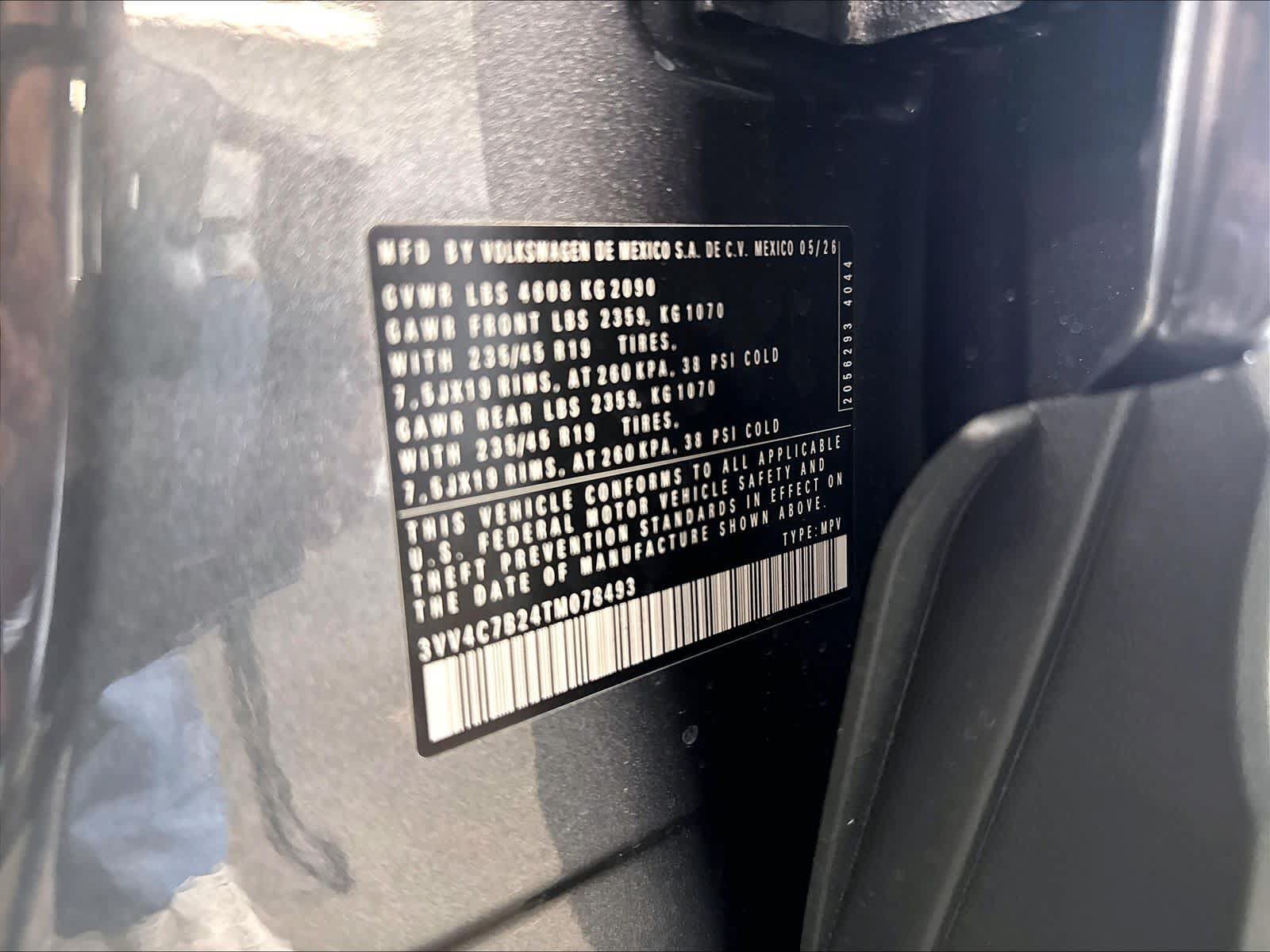 New 2026 Volkswagen Taos SEL AWD/4WD image 8