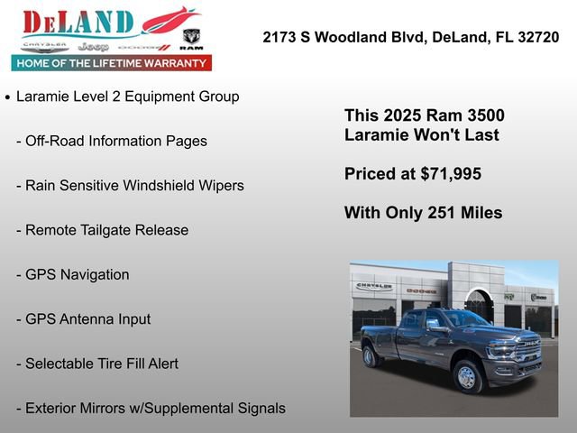 Used 2025 RAM 3500 Laramie image 12