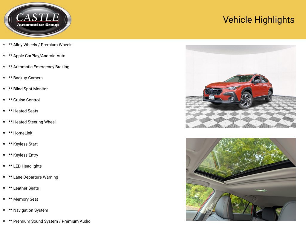 Used 2025 Subaru Crosstrek 2.5i Limited w/ Crosstrek Mirror Package AWD/4WD image 4