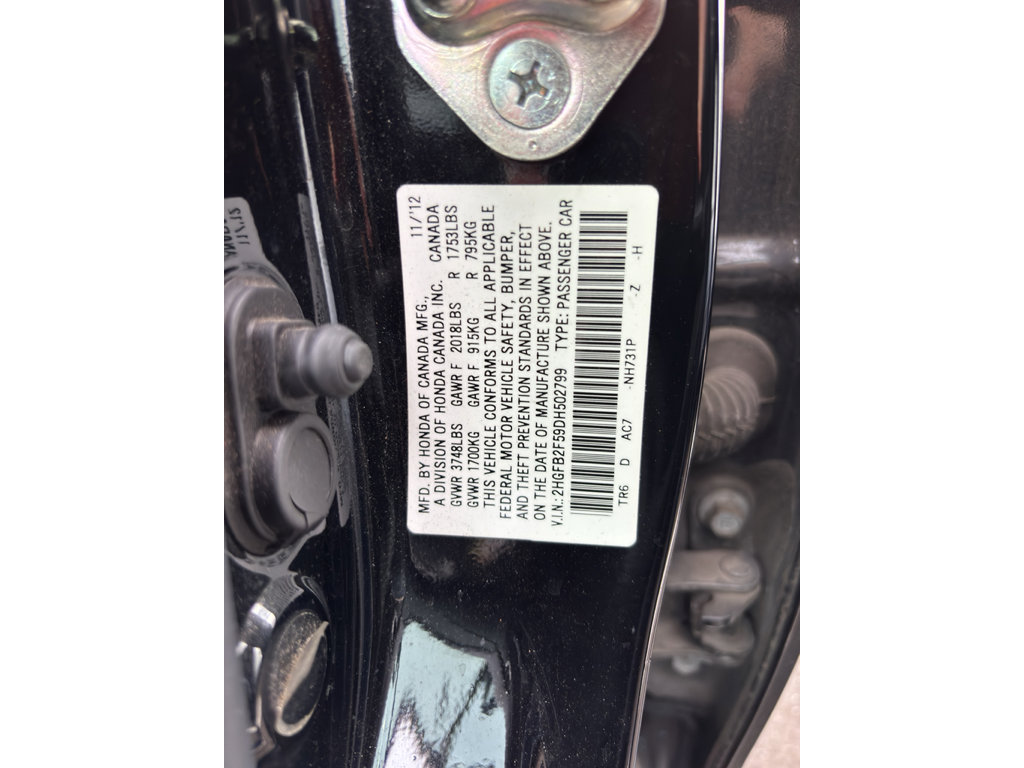 Used 2013 Honda Civic LX image 5