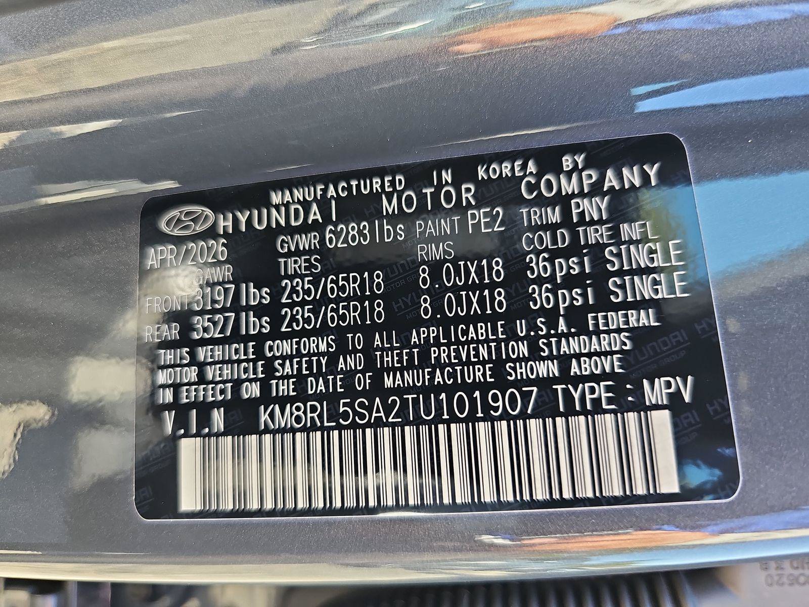 New 2026 Hyundai Palisade FWD Hybrid image 43
