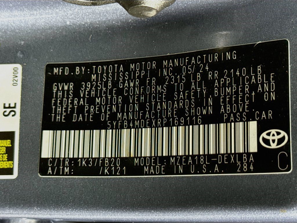 Used 2024 Toyota Corolla LE FWD image 38