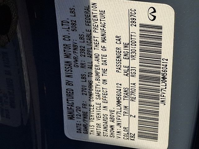 Used 2021 INFINITI Q60 Red Sport 400 w/ Carbon Fiber Package AWD/4WD image 28