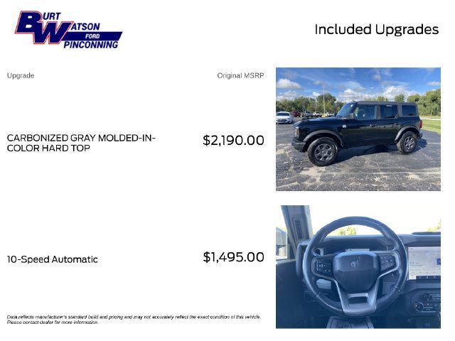 Used 2024 Ford Bronco Big Bend AWD/4WD image 4