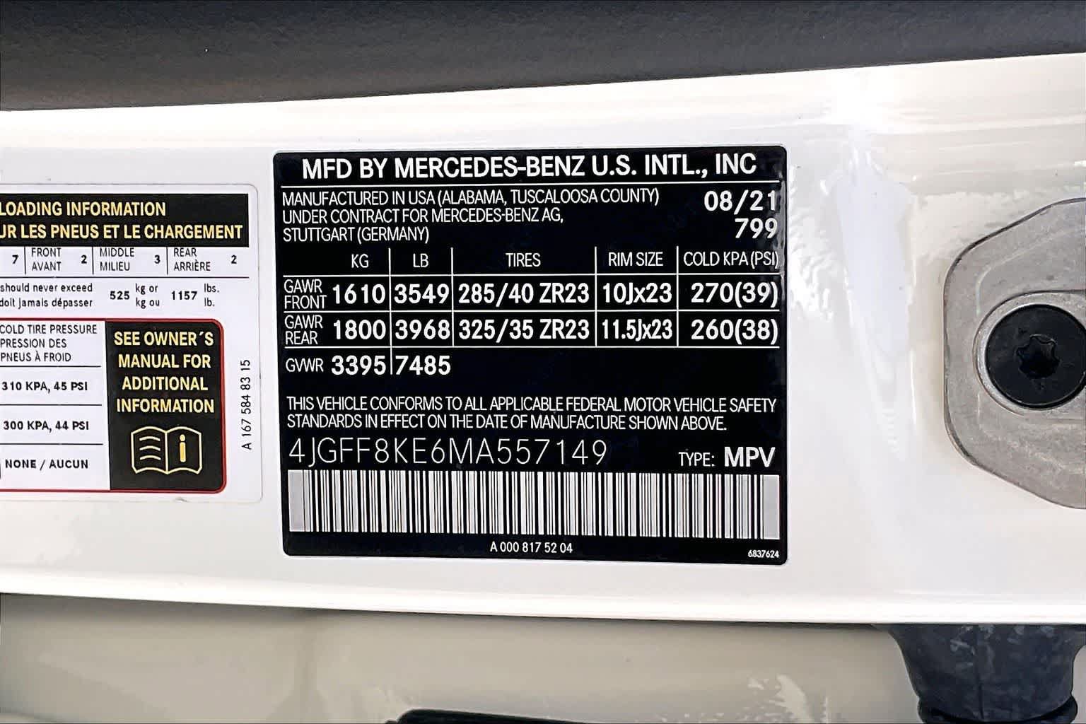 Used 2021 Mercedes-Benz GLS 63 AMG 4MATIC image 20