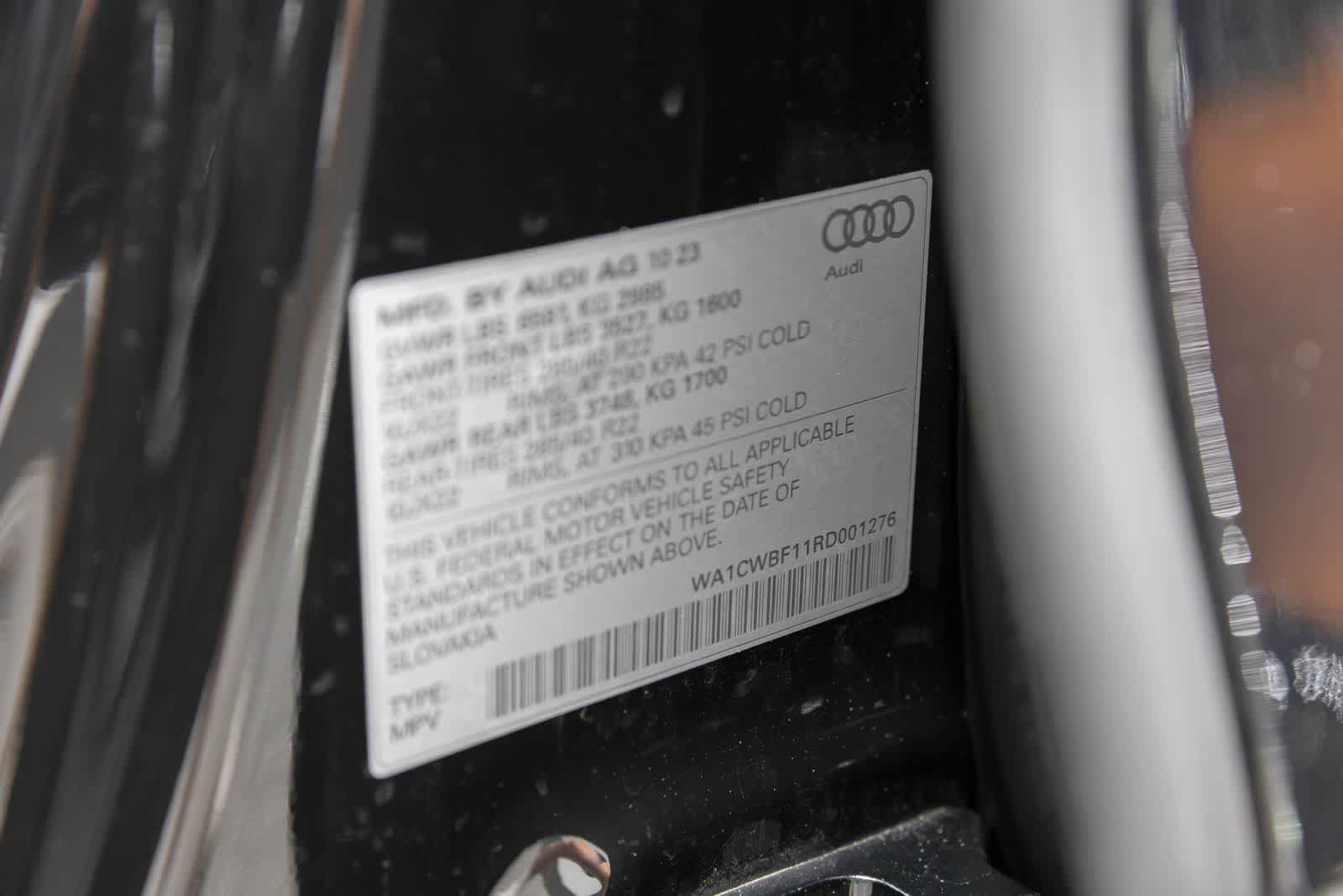 Used 2024 Audi SQ8 Prestige w/ Prestige Package AWD/4WD image 21