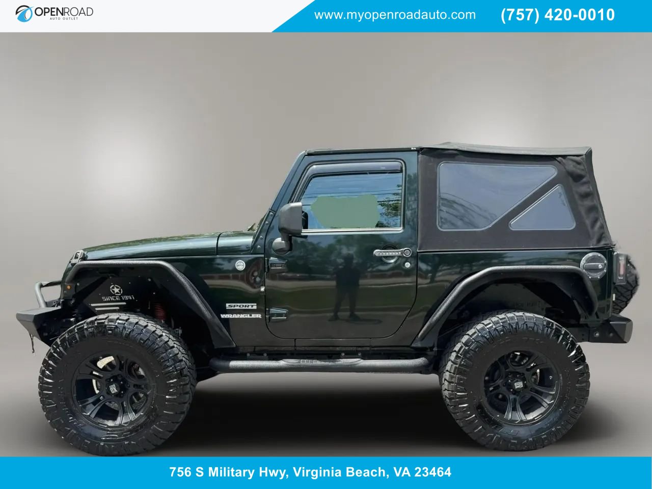 Used 2012 Jeep Wrangler Sport w/ Connectivity Group AWD/4WD image 1