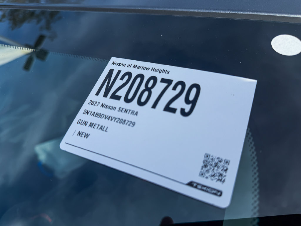 New 2027 Nissan Sentra SR w/ Floor Mat Package FWD image 30