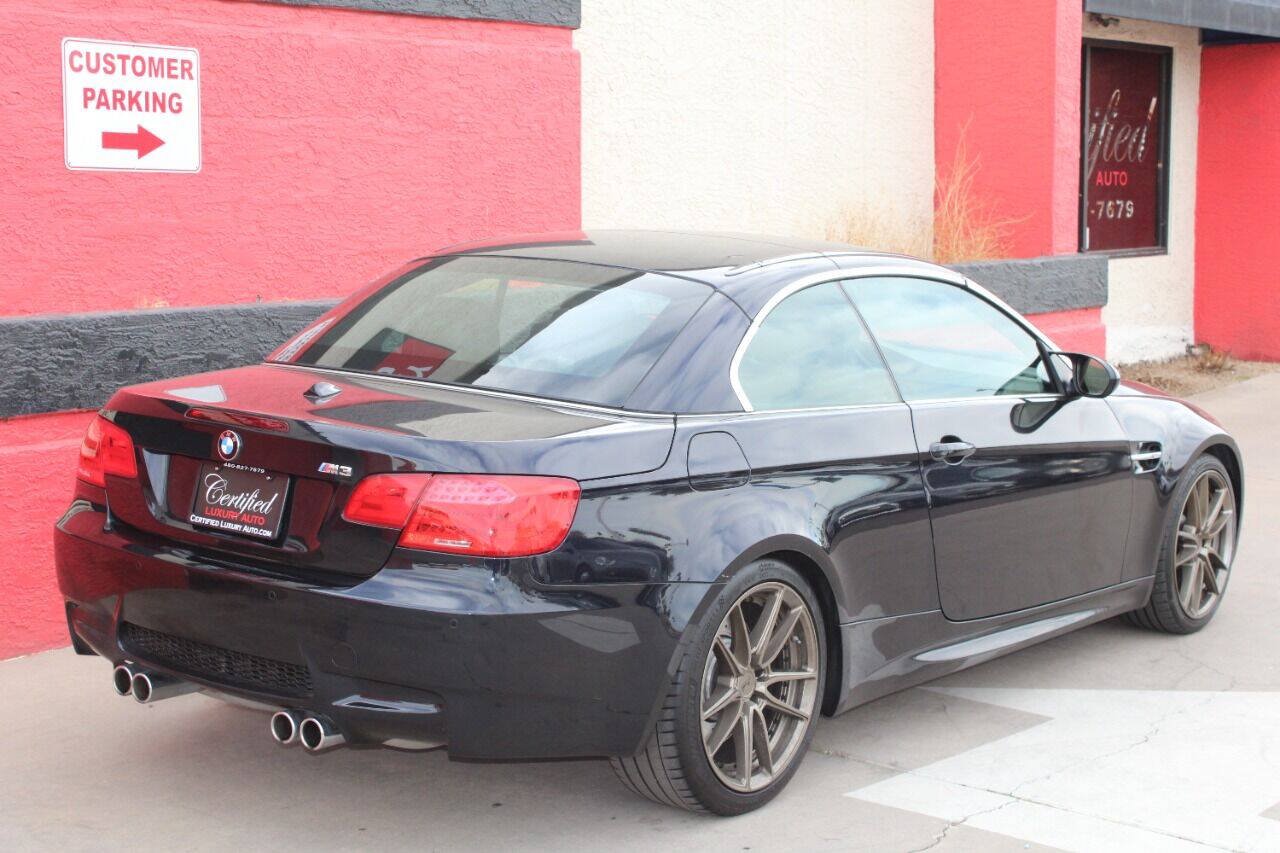 Used 2012 BMW M3 Convertible w/ Premium Pkg RWD image 13