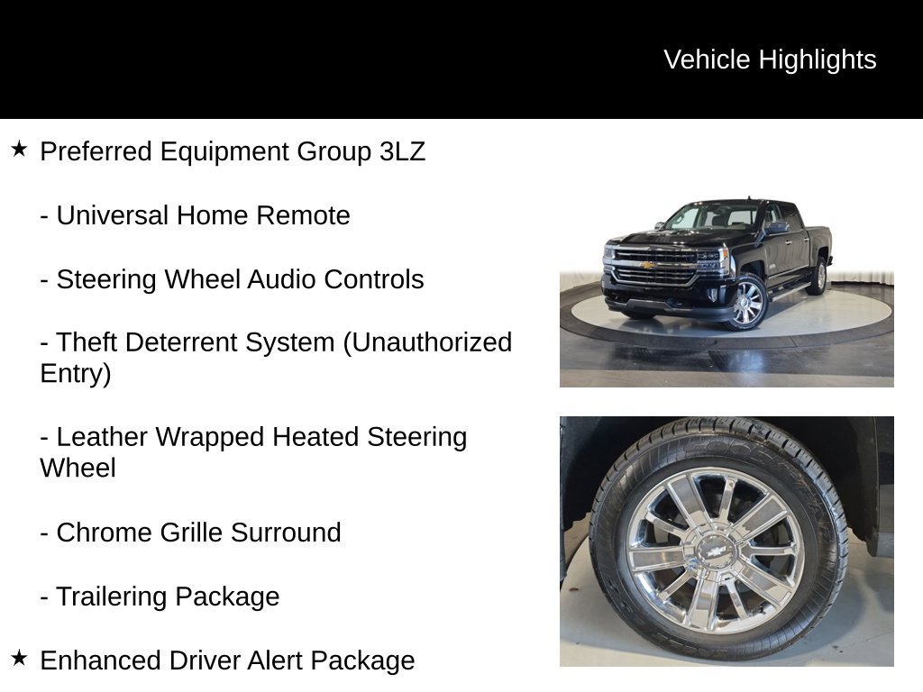 Used 2018 Chevrolet Silverado 1500 High Country AWD/4WD image 32