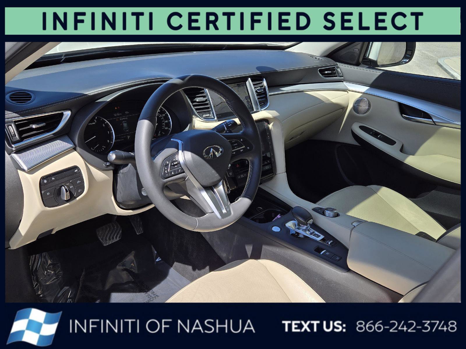 Certified 2020 INFINITI QX50 Sensory w/ Climate Package image 3