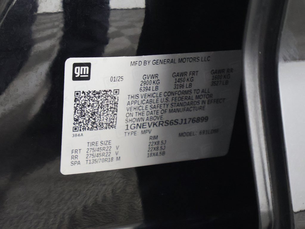 Used 2025 Chevrolet Traverse High Country w/ LPO, Cargo Package AWD/4WD image 60