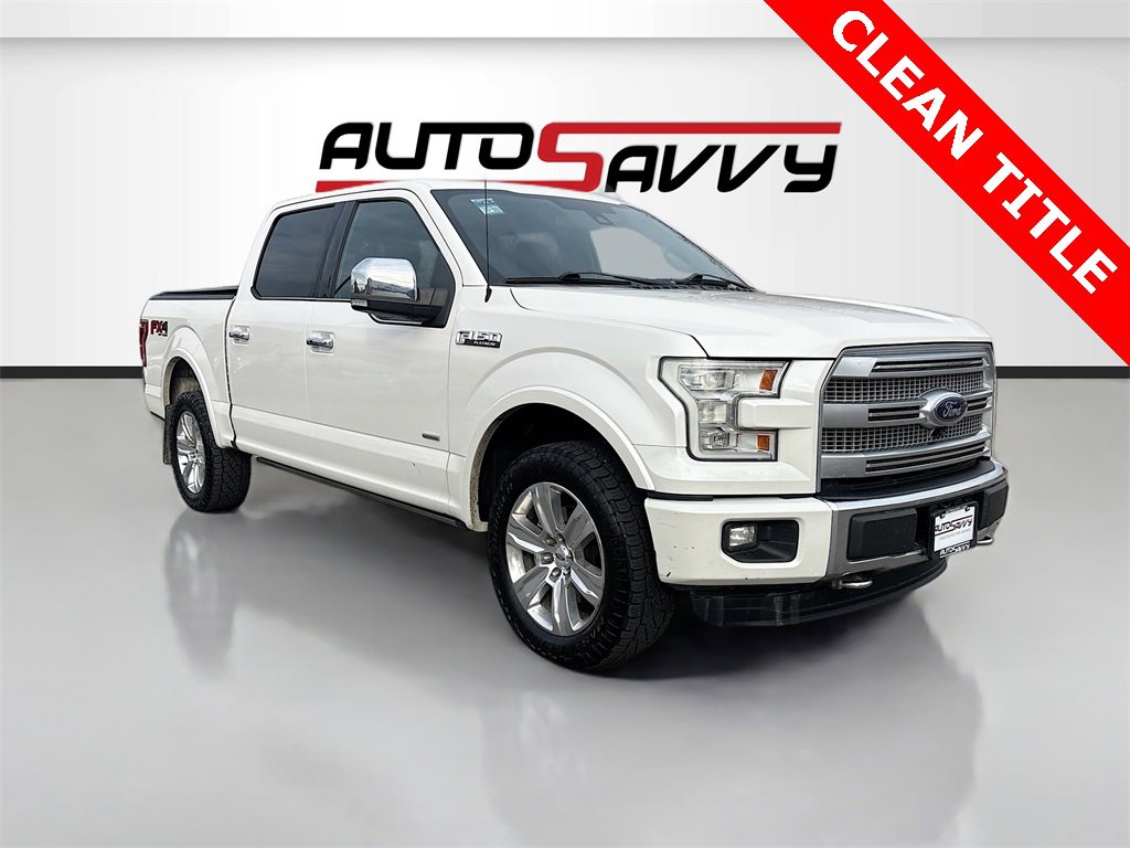 Used 2015 Ford F150 Platinum w/ Equipment Group 701A Luxury