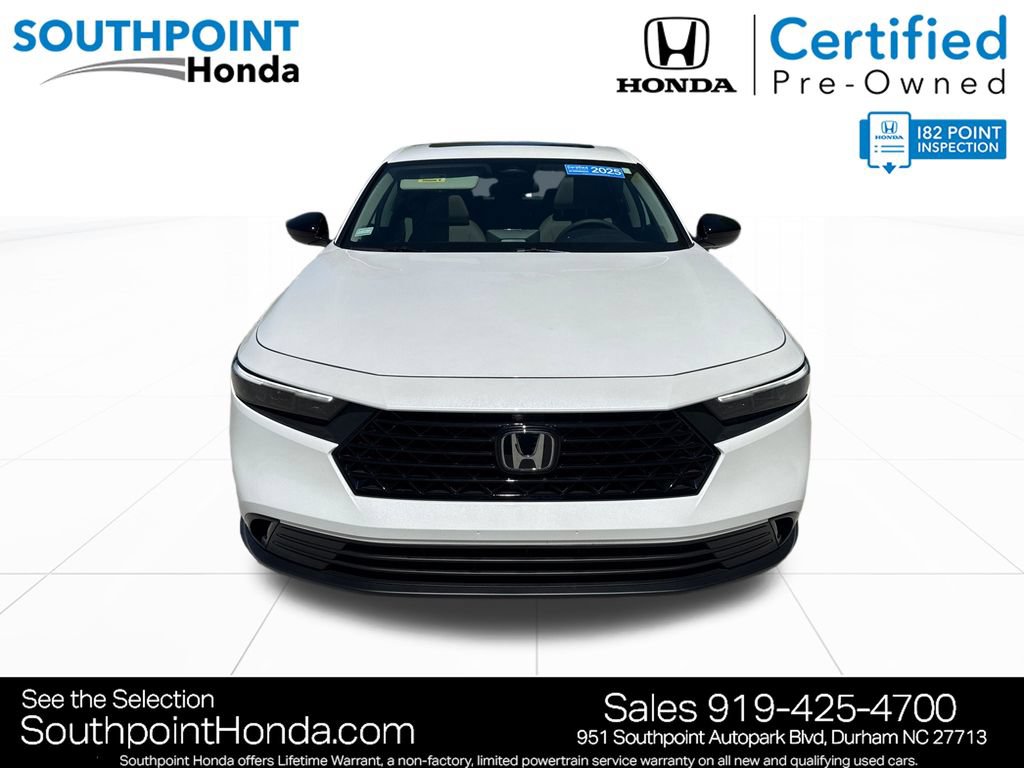 Certified 2025 Honda Accord SE image 2