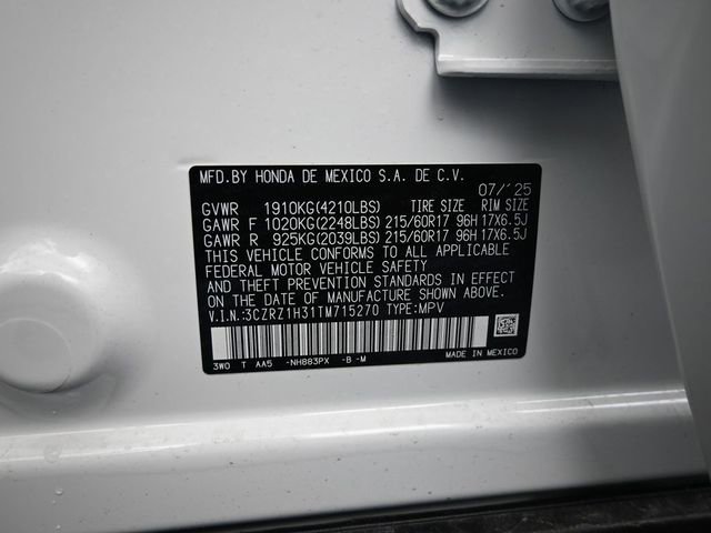 Used 2026 Honda HR-V LX image 4