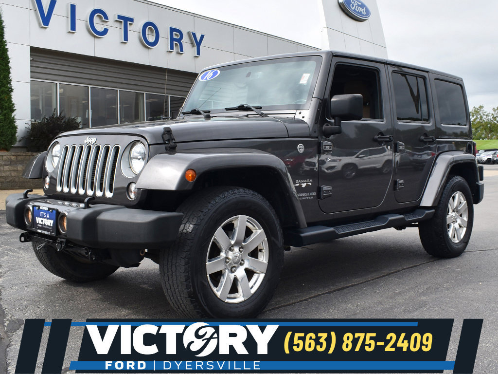 Used 2016 Jeep Wrangler Unlimited Sahara w/ Connectivity Group