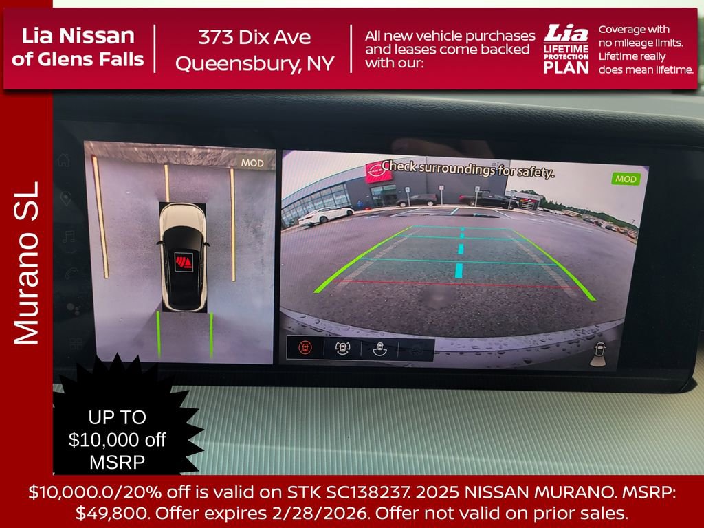 New 2025 Nissan Murano SL w/ Cargo Package image 23