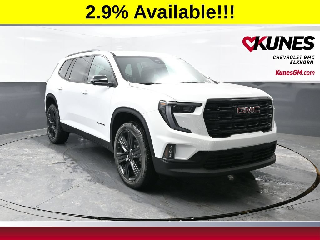 New 2026 GMC Acadia Elevation w/ Black Edition