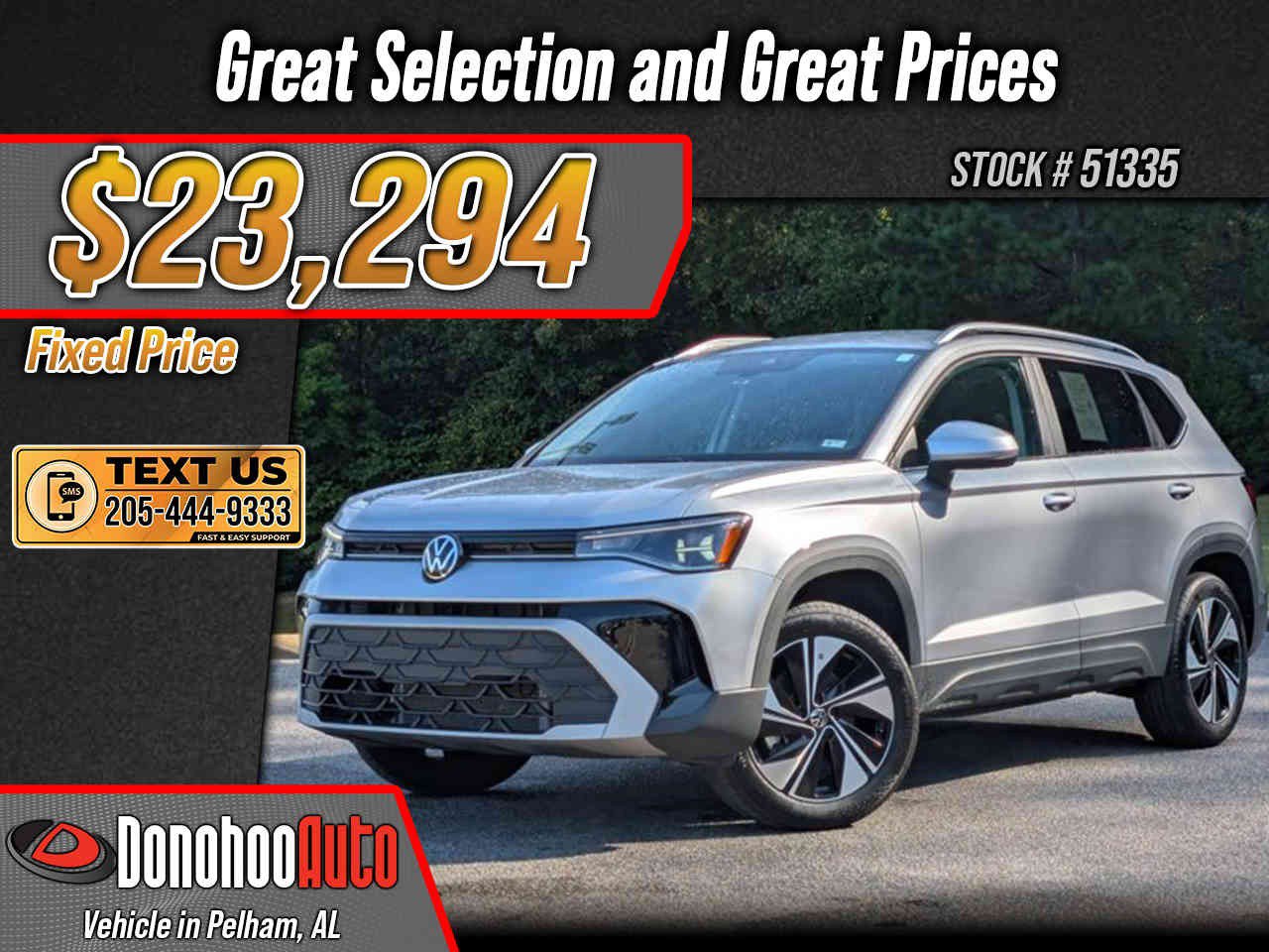 Used 2025 Volkswagen Taos SE AWD/4WD image 1