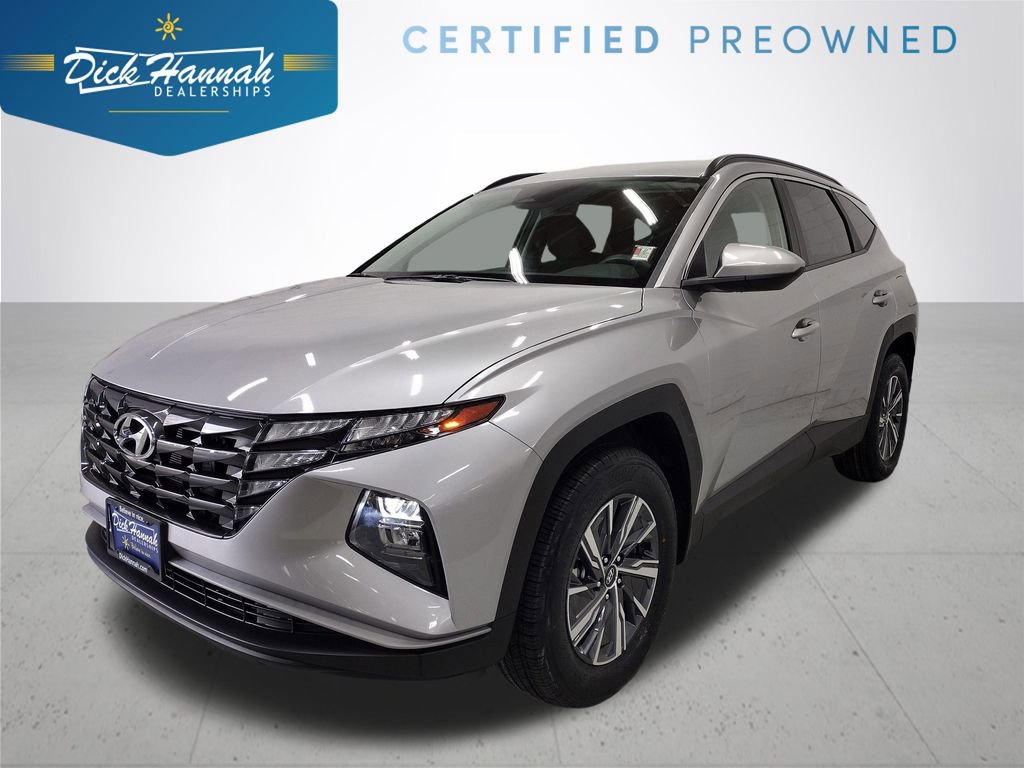 Certified 2024 Hyundai Tucson Blue image 1
