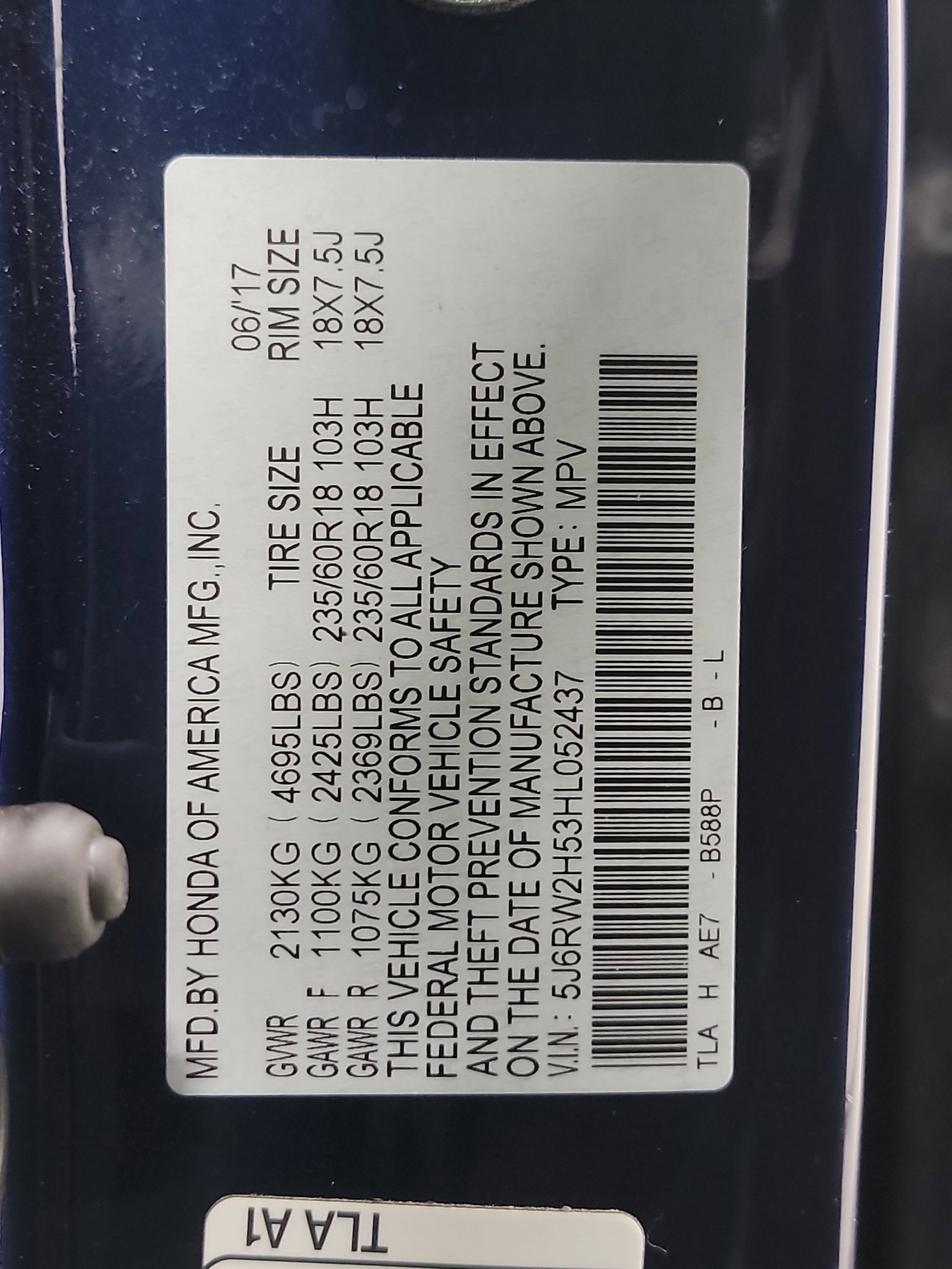 Used 2017 Honda CR-V EX image 33