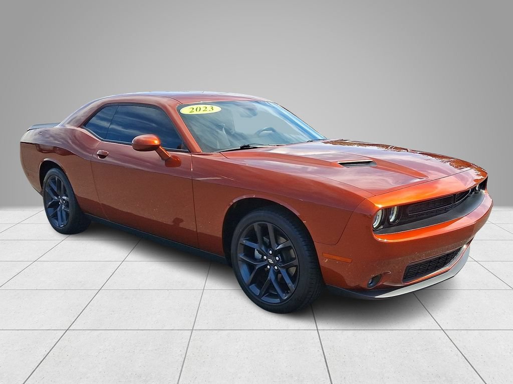 Used 2023 Dodge Challenger SXT w/ Blacktop Package RWD image 4