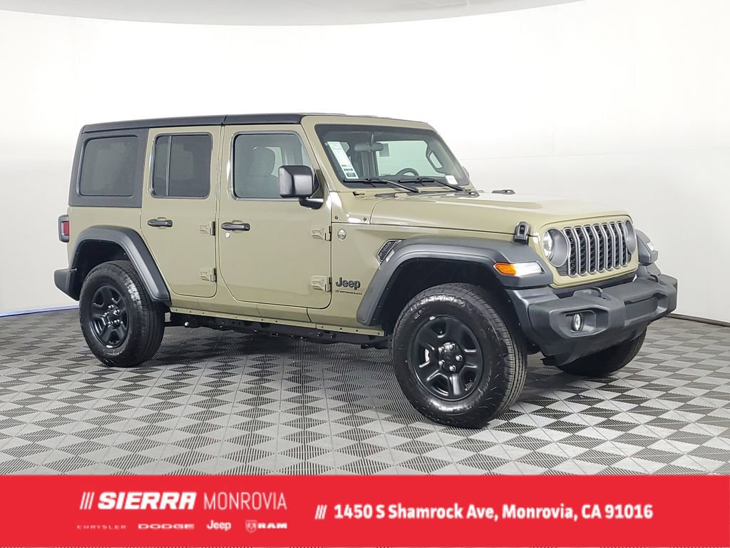 New 2025 Jeep Wrangler Sport