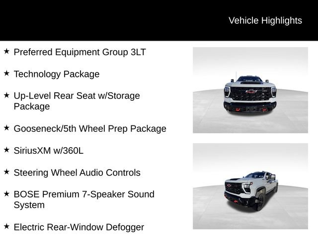 Certified 2024 Chevrolet Silverado 2500 ZR2 w/ Technology Package image 13