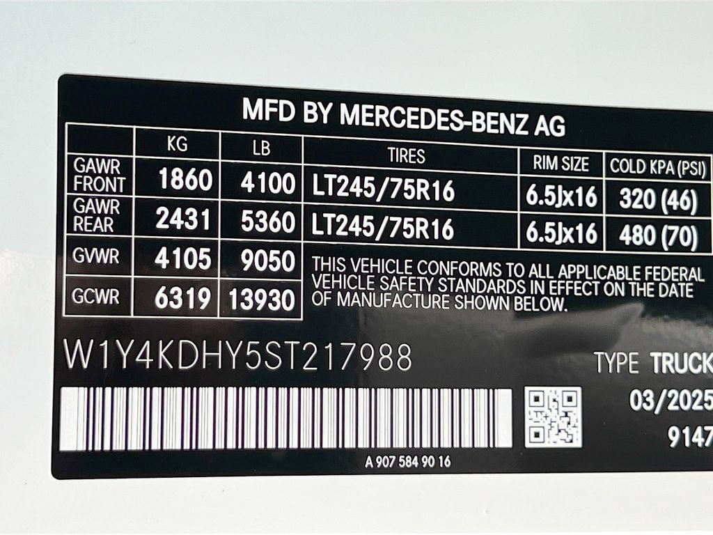 New 2025 Mercedes-Benz Sprinter 2500 image 23