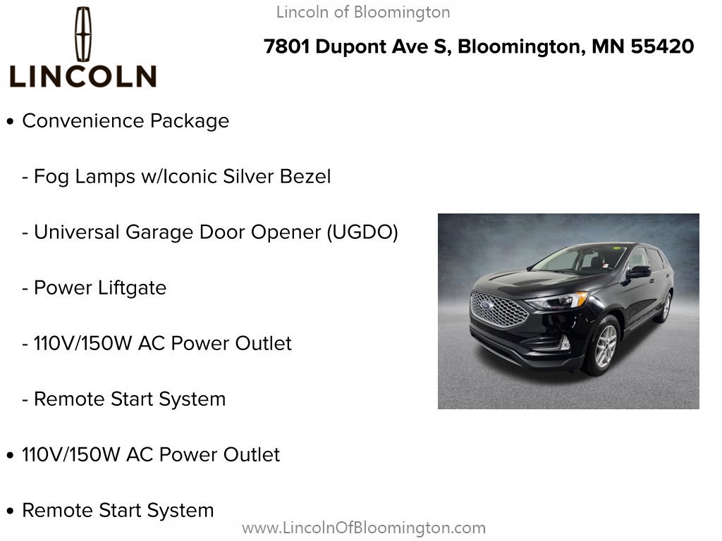 Used 2024 Ford Edge SEL w/ Convenience Package AWD/4WD image 9