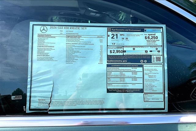 New 2026 Mercedes-Benz GLE 450 4MATIC image 17