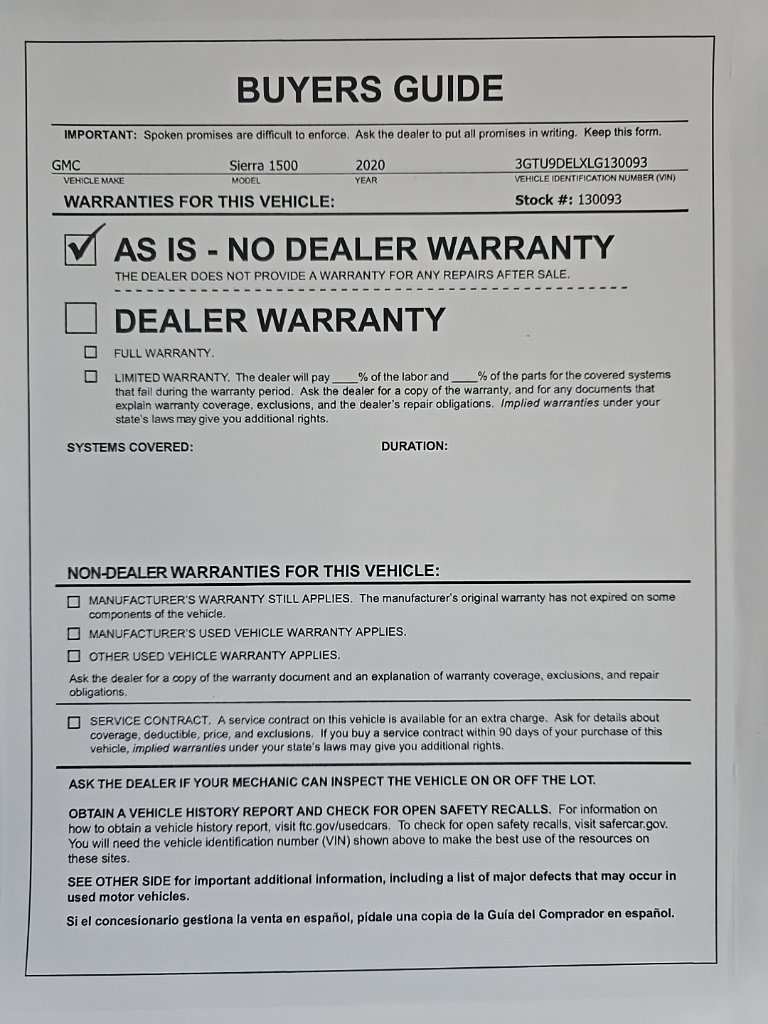 Used 2020 GMC Sierra 1500 SLT w/ SLT Premium Package image 29