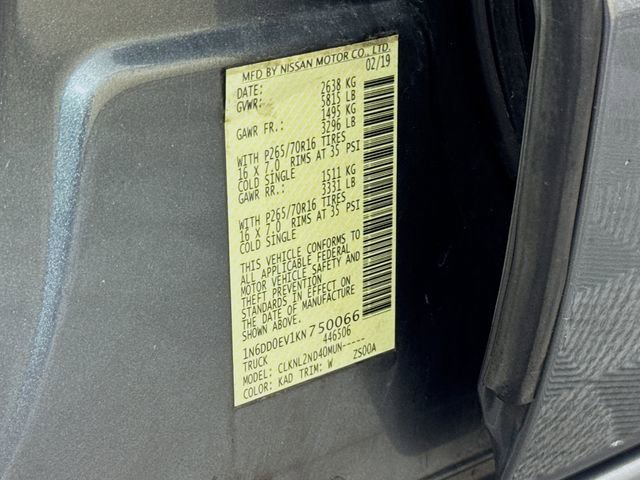 Used 2019 Nissan Frontier SV AWD/4WD image 42