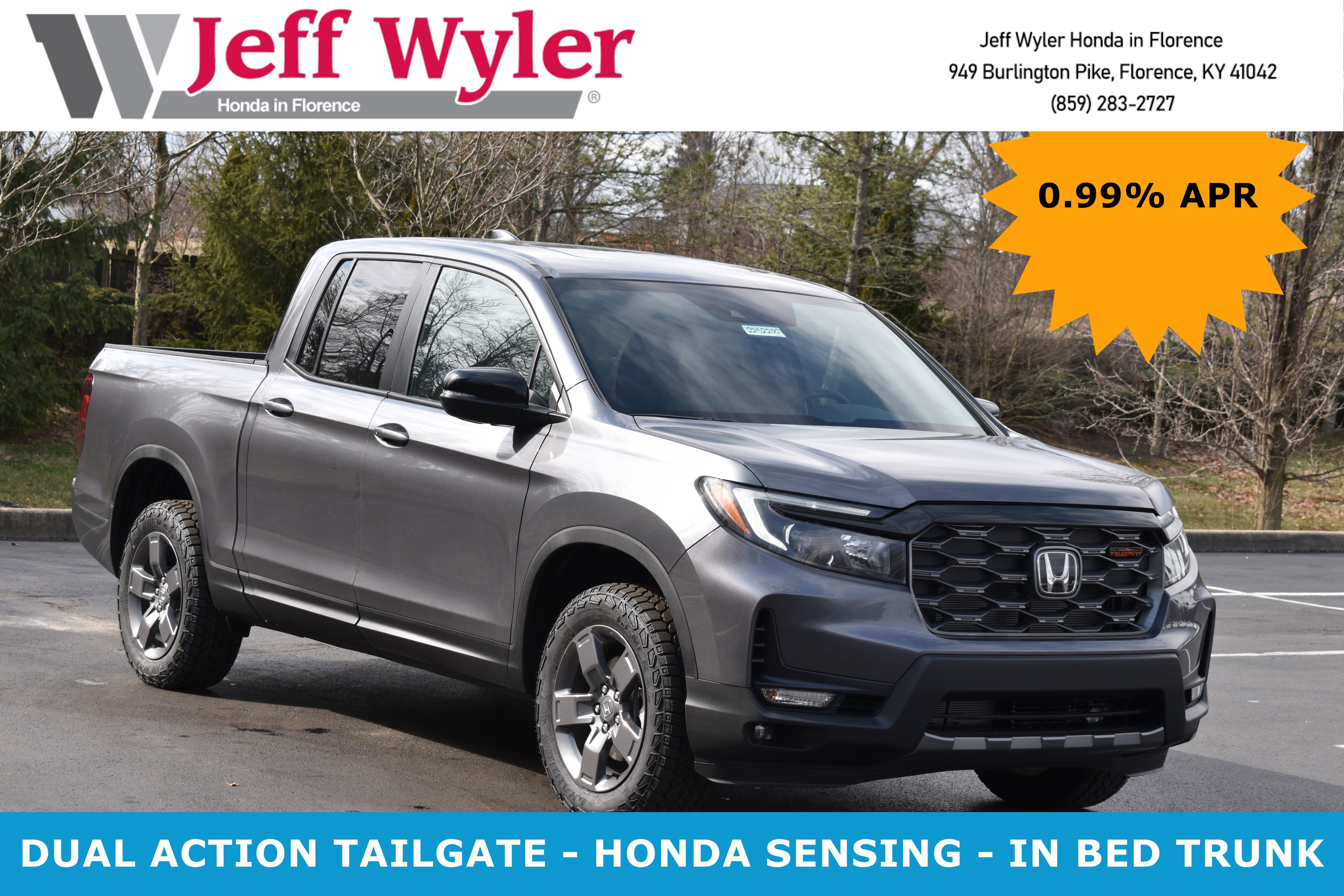 New 2025 Honda Ridgeline TrailSport