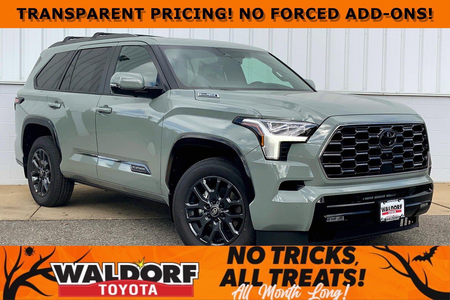 New 2026 Toyota Sequoia Platinum