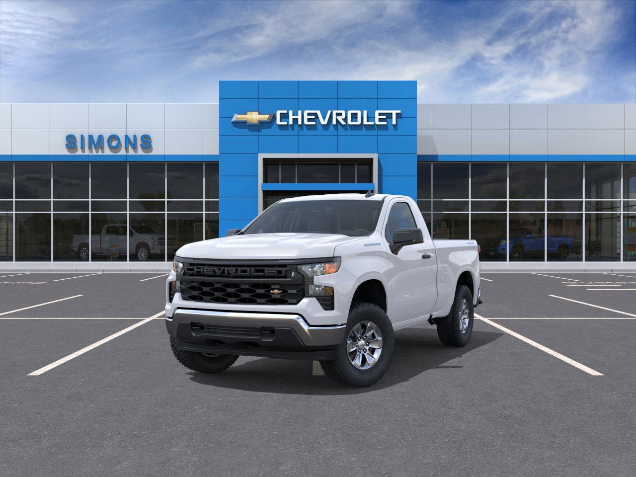 New 2026 Chevrolet Silverado 1500 W/T w/ WT Value Package AWD/4WD image 1