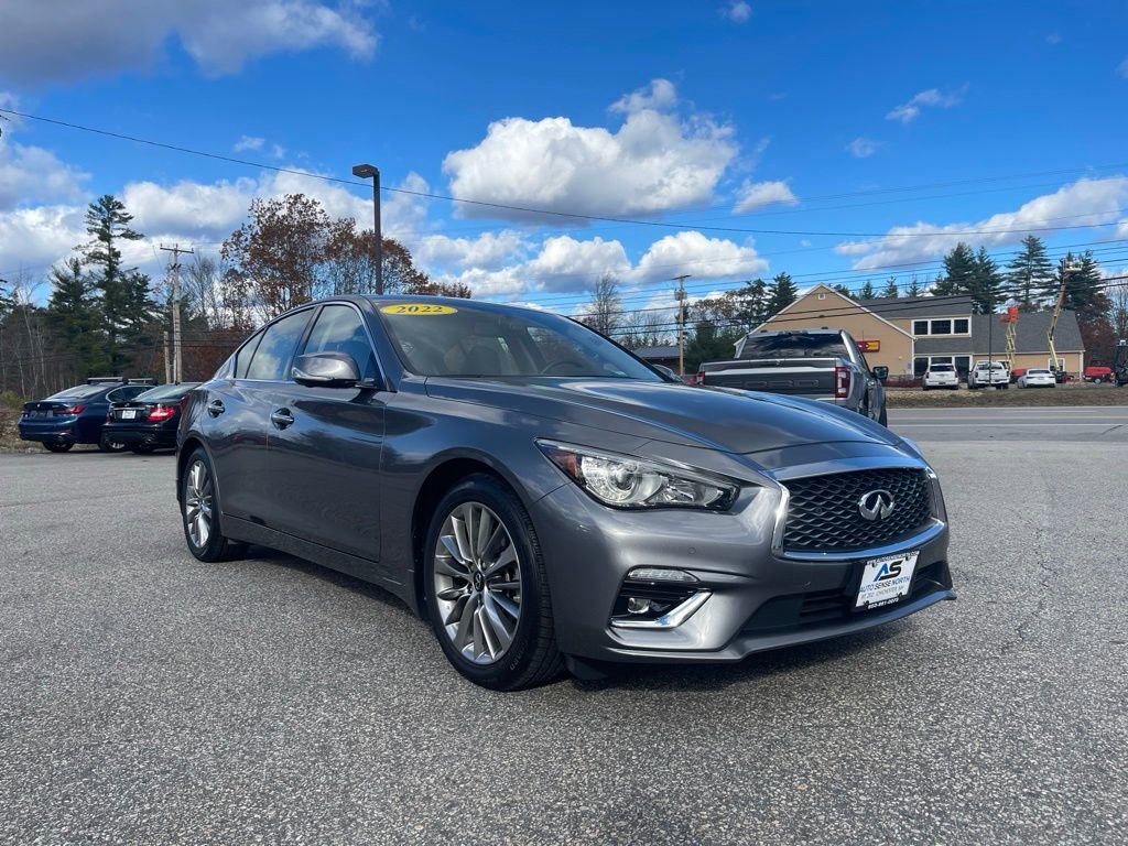 Used 2022 INFINITI Q50 Luxe w/ Cargo Package image 7