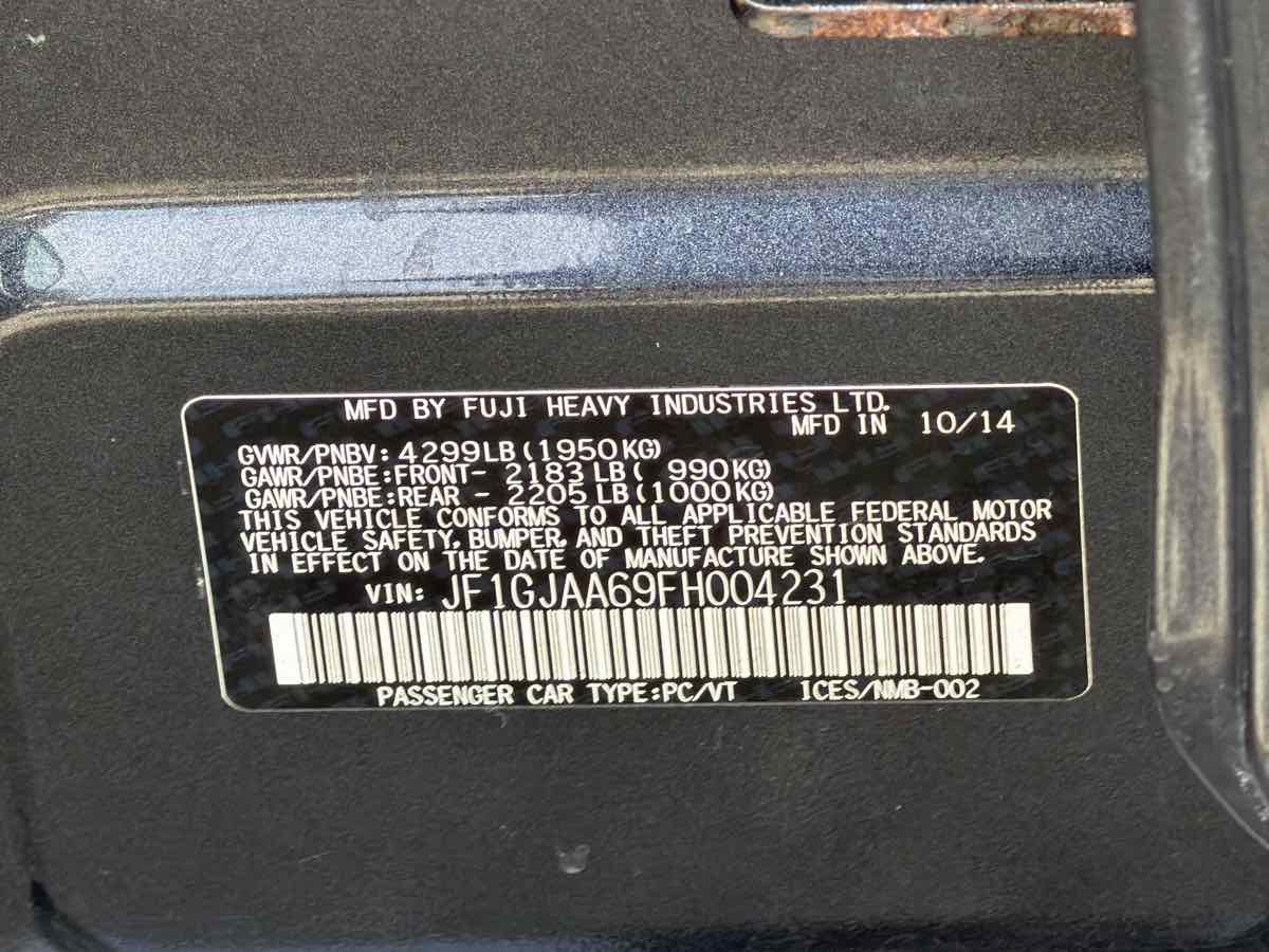 Used 2015 Subaru Impreza 2.0i AWD/4WD image 19