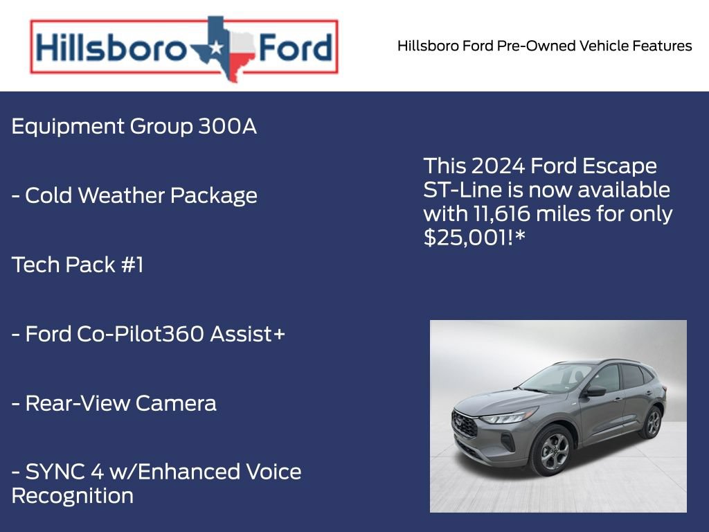 Used 2024 Ford Escape ST-Line w/ Tech Pack #1 AWD/4WD image 6