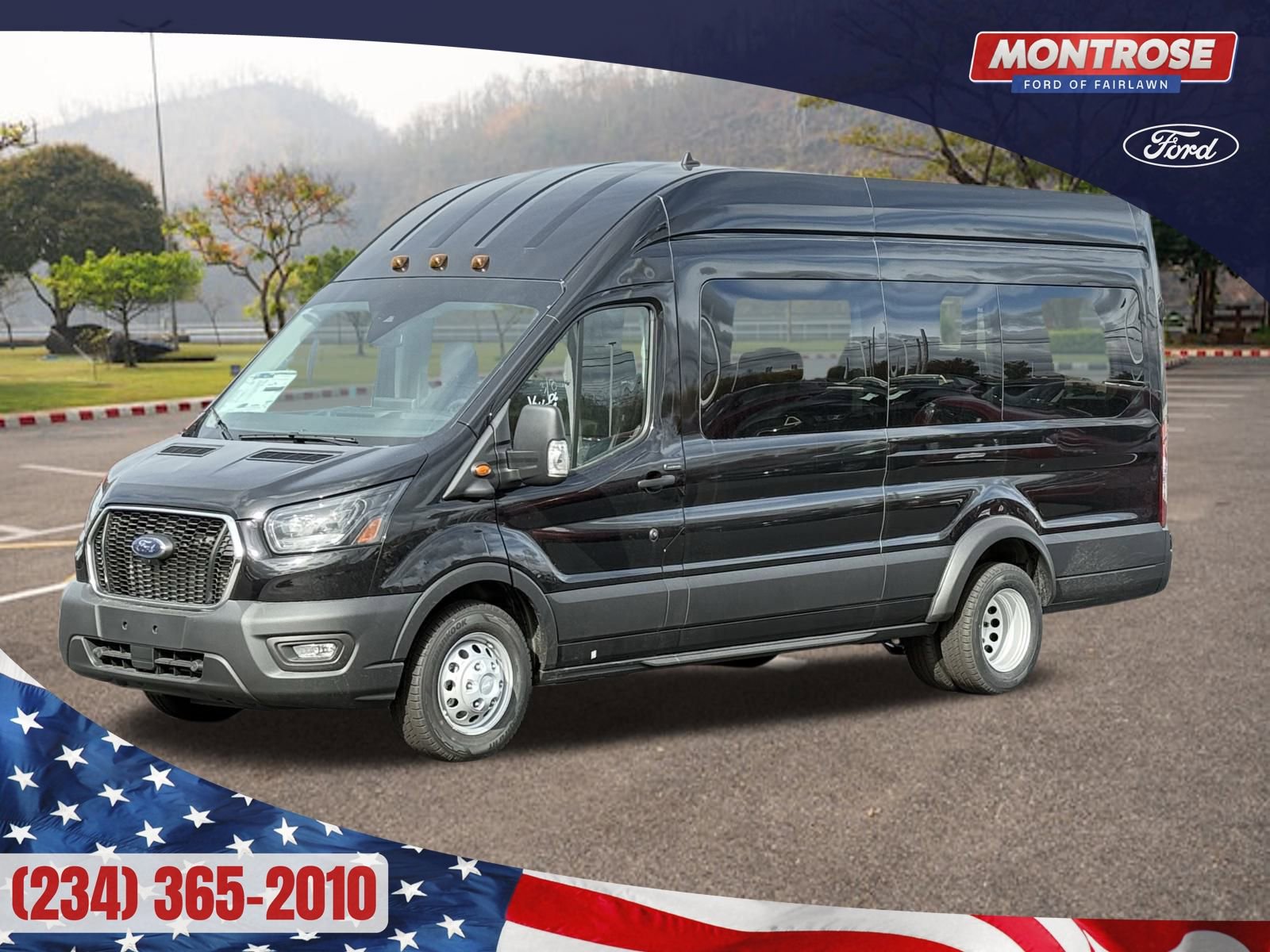 New 2025 Ford Transit 350 148 High Roof Extended Wagon