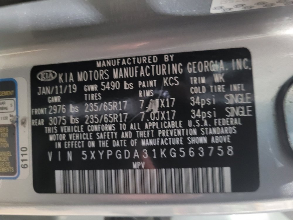 Used 2019 Kia Sorento LX image 33