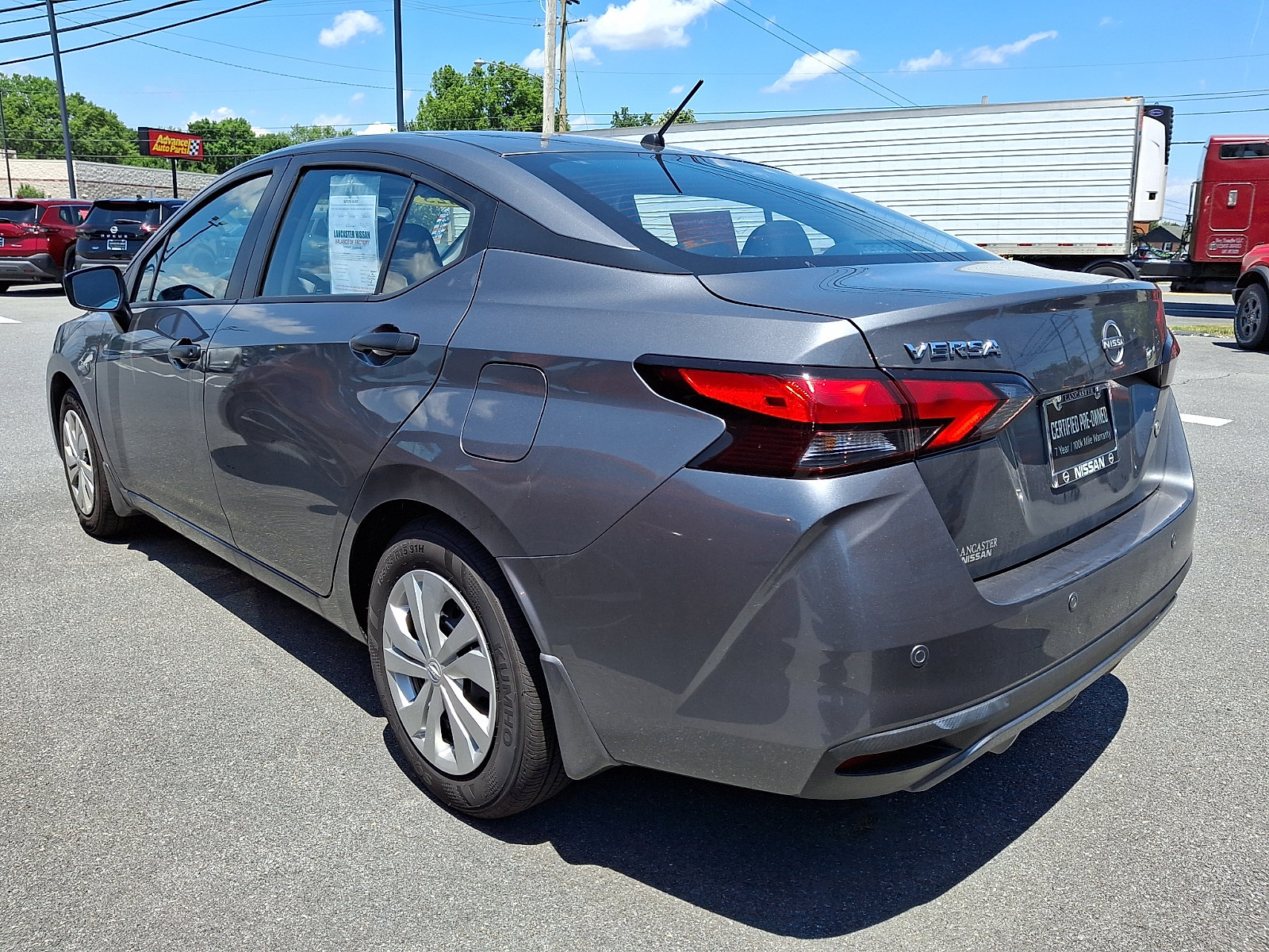 Certified 2025 Nissan Versa S w/ Trunk Package FWD image 3
